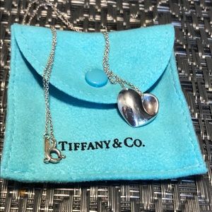 Tiffany & Co. Sterling Silver Heart Necklace